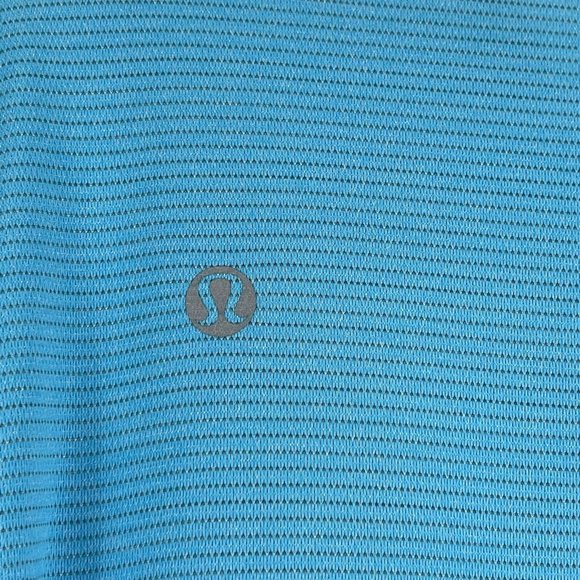 Lululemon Precise Tee M3442S Short Sleeve Tech Shirt KAYAK BLUE Mens Sz Medium - Picture 5 of 5